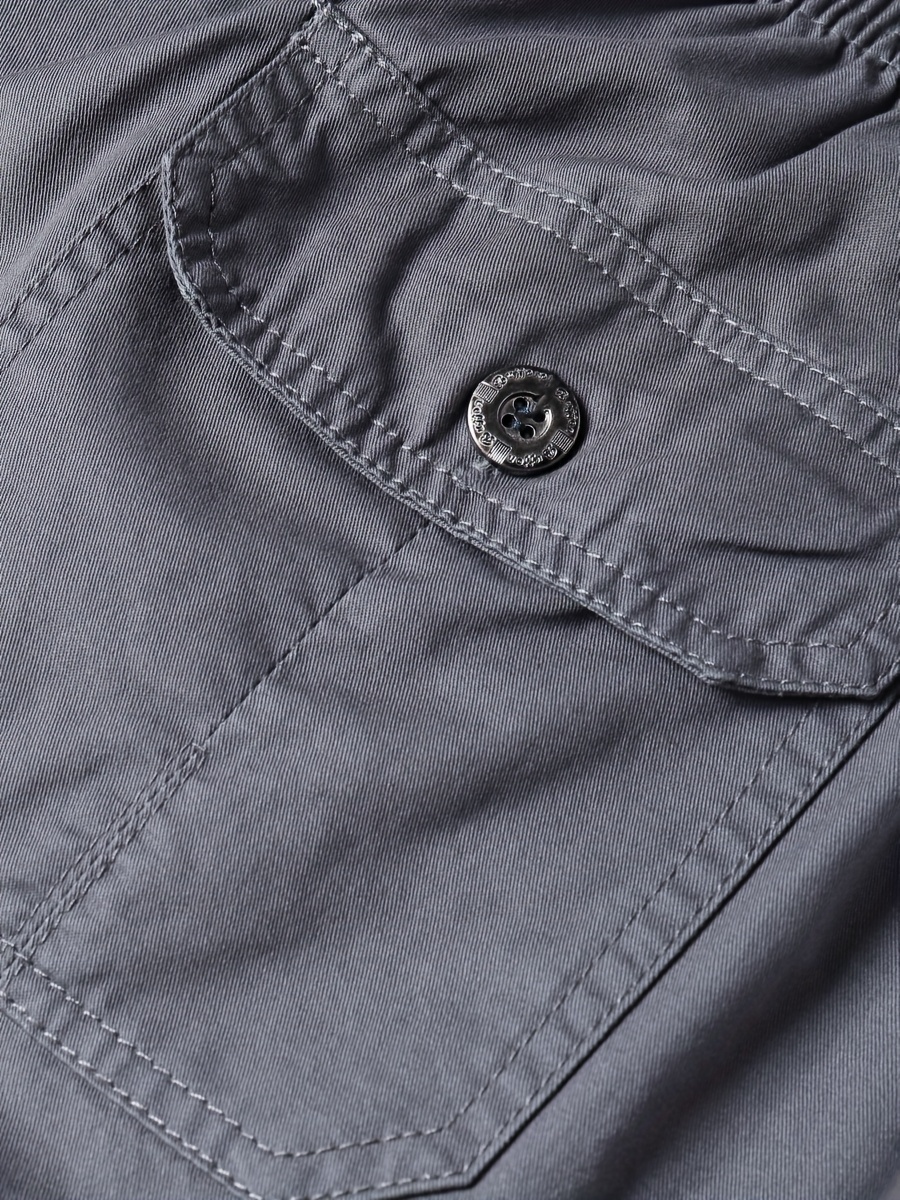 mens regular fit waist cotton cargo shorts with for summer outdoor and work details 28