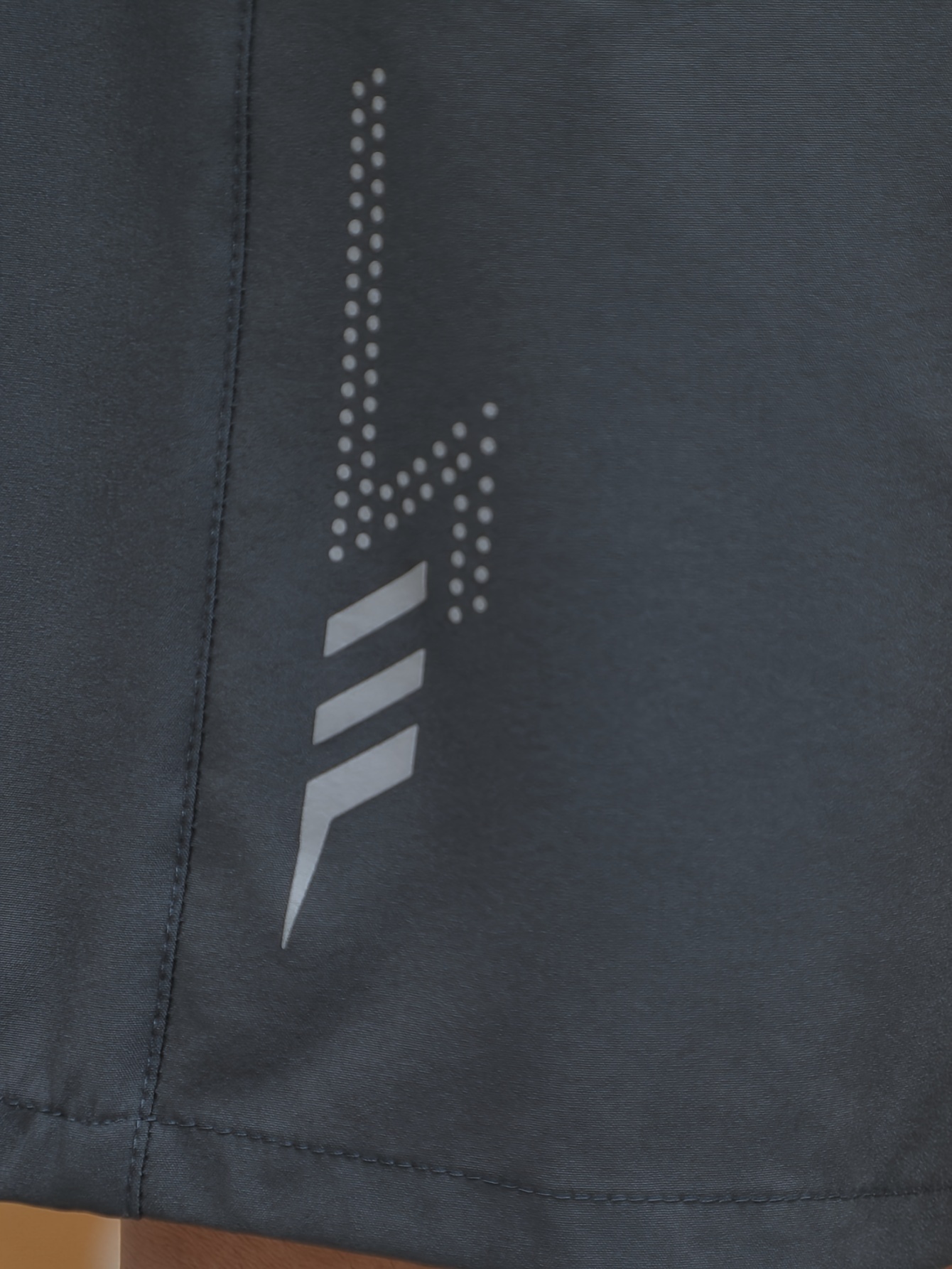 mens solid shorts with zipper pockets casual waist drawstring shorts for summer details 6