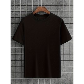 Mens Bold Graphic Active Tee - Soft Crew Neck, Ultra-Comfortable for Summer, Perfect for Gym, Running & Casual Wear