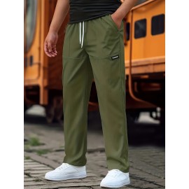 Genuine Casual Pants Classic Work Pants Men's Waist Men's Fashion Trendy Pants Casual Sweatpants Fit Polyester Joggers Paisley Beach Pants Fit Tapered Pockets Slim Pants Summer Loose Pants Twill Regular Pants Outdoor Pants