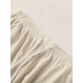 Fashionable Men's Summer Drawstring Casual Sports Loose Shorts, Suitable For Outdoor Sports, Comfortable And Versatile